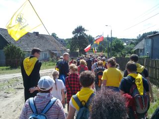 Przechodzimy przez Małą Piaśnicę